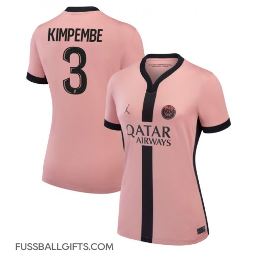 Paris Saint-Germain Presnel Kimpembe #3 Fußballbekleidung 3rd trikot Damen 2024-25 Kurzarm